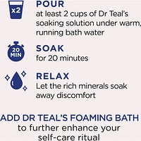 Pink Himalayan Mineral Soak, Restore & Replenish with Pure Epsom Salt & Essential Oils,  Restore & Replenish with Pink Himalayan Salt & Essential Oils