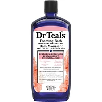 Foaming Bath with Pure Epsom Salt, Pink Himalayan Salt
