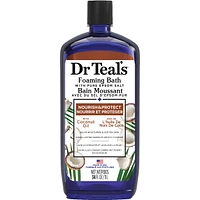 Foaming Bath with Pure Epsom Salt, Nourish & Protect with Coconut Oil