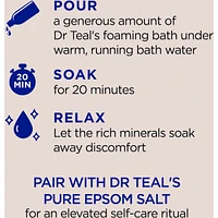 Foaming Bath with Pure Epsom Salt, Nourish & Protect with Coconut Oil