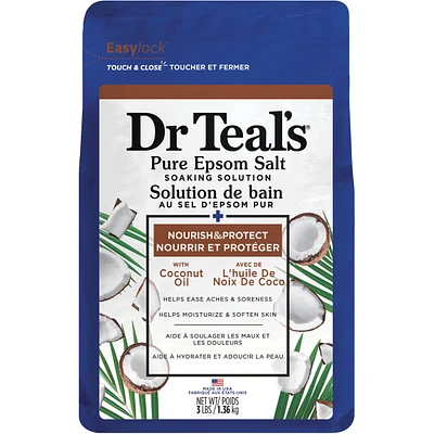 Pure Epsom Salt Soak, Nourish & Protect with Coconut Oil