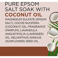 Pure Epsom Salt Soak, Nourish & Protect with Coconut Oil