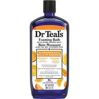 Foaming Bath with Pure Epsom Salt, Glow & Radiance with Vitamin C & Citrus Essential Oils