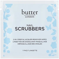 Nail Scrubbers 2-In-1 Prep & Removing Wipes