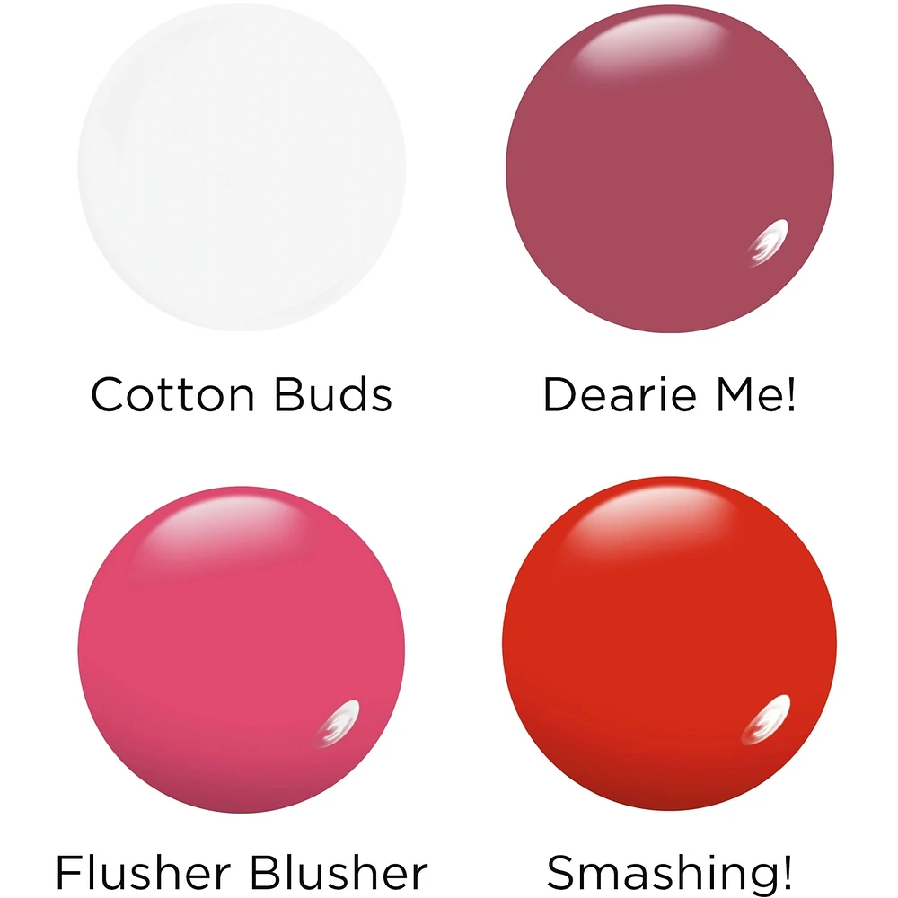 Bless Your Heart 4-Piece Mini Patent Shine 10X Nail Lacquer Set