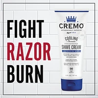 Cremo Mint Cooling Shave Cream for Men