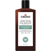 Cremo Silver Water & Birch Revitalizing Body Wash for Men, 473 mL