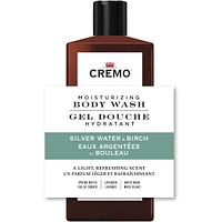 Cremo Silver Water & Birch Revitalizing Body Wash for Men, 473 mL
