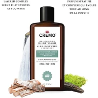 Cremo Silver Water & Birch Revitalizing Body Wash for Men, 473 mL