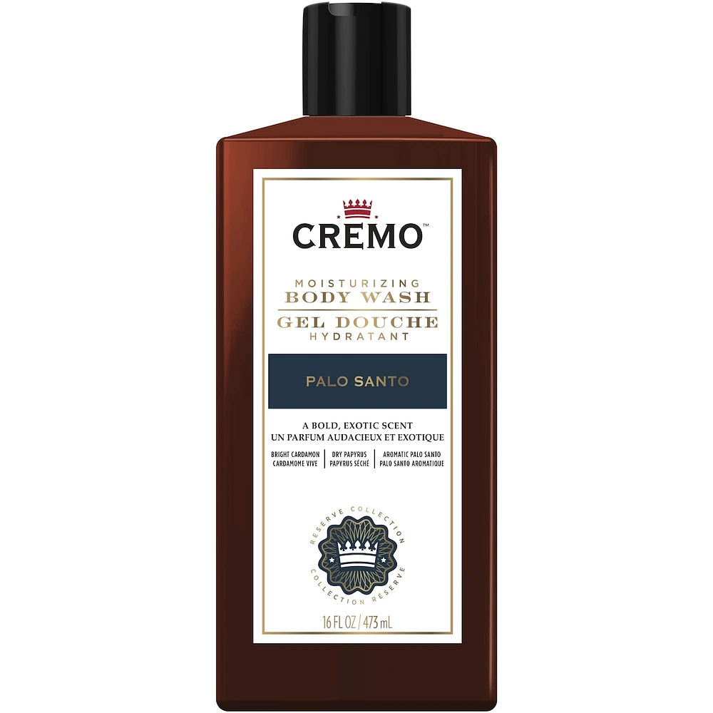 Cremo Palo Santo Body Wash, 473 mL
