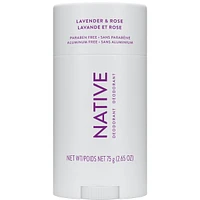 Native Lavendar & Rose Deodorant