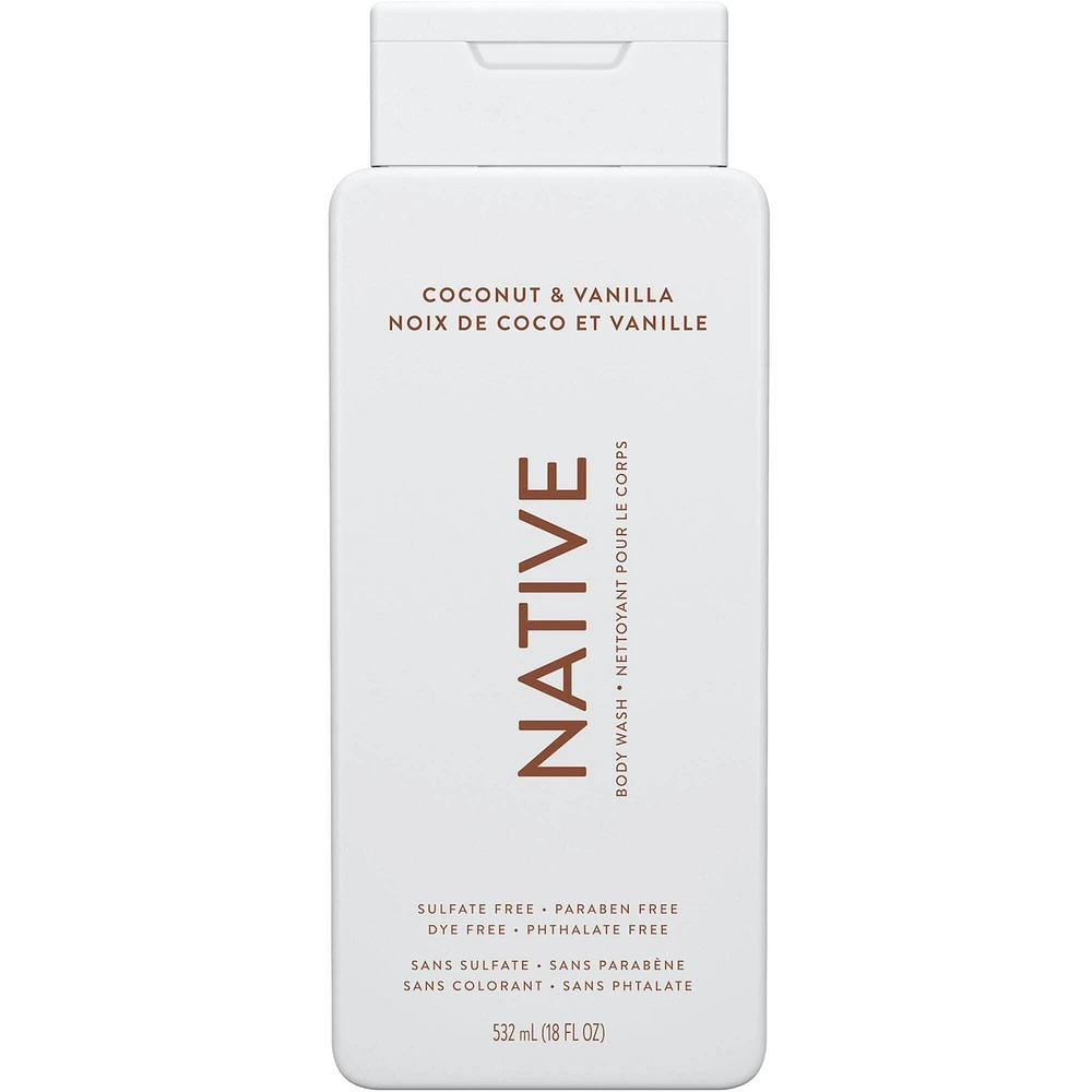 Native Body Wash Coconut & Vanilla 510g