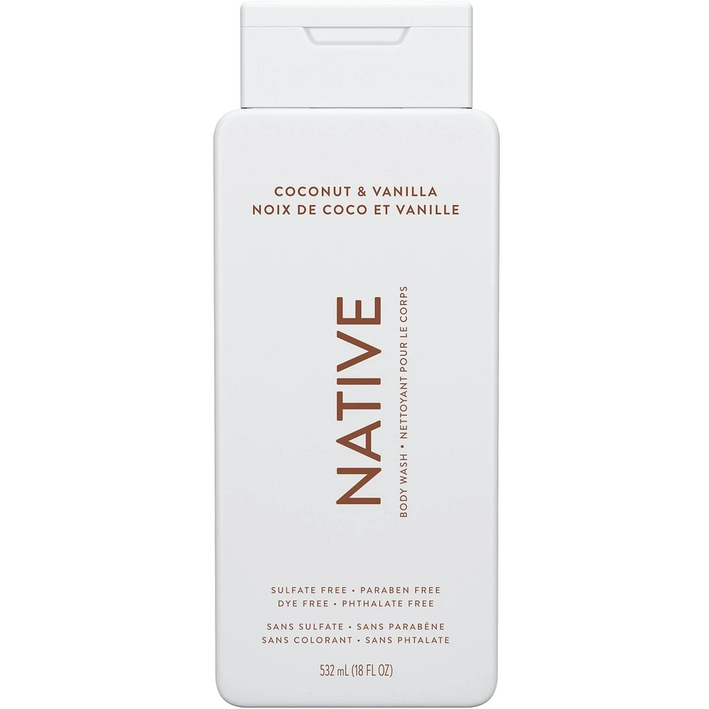 Native Body Wash Coconut & Vanilla 510g