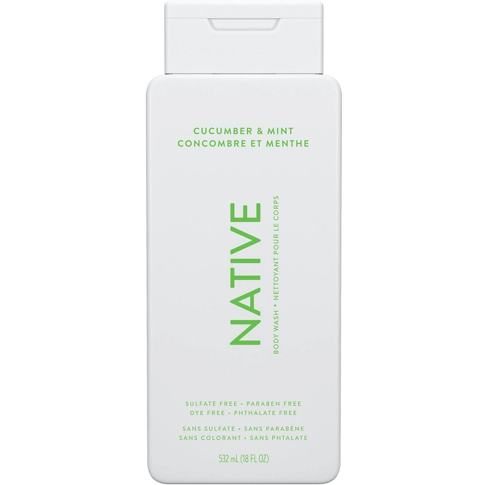 Native Body Wash Cucumber & Mint 510g