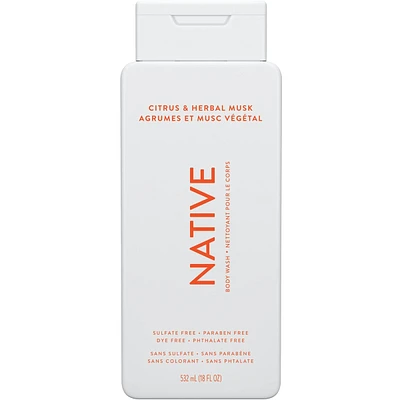 Body Wash Citrus & Herbal Musk