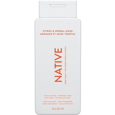 Body Wash Citrus & Herbal Musk
