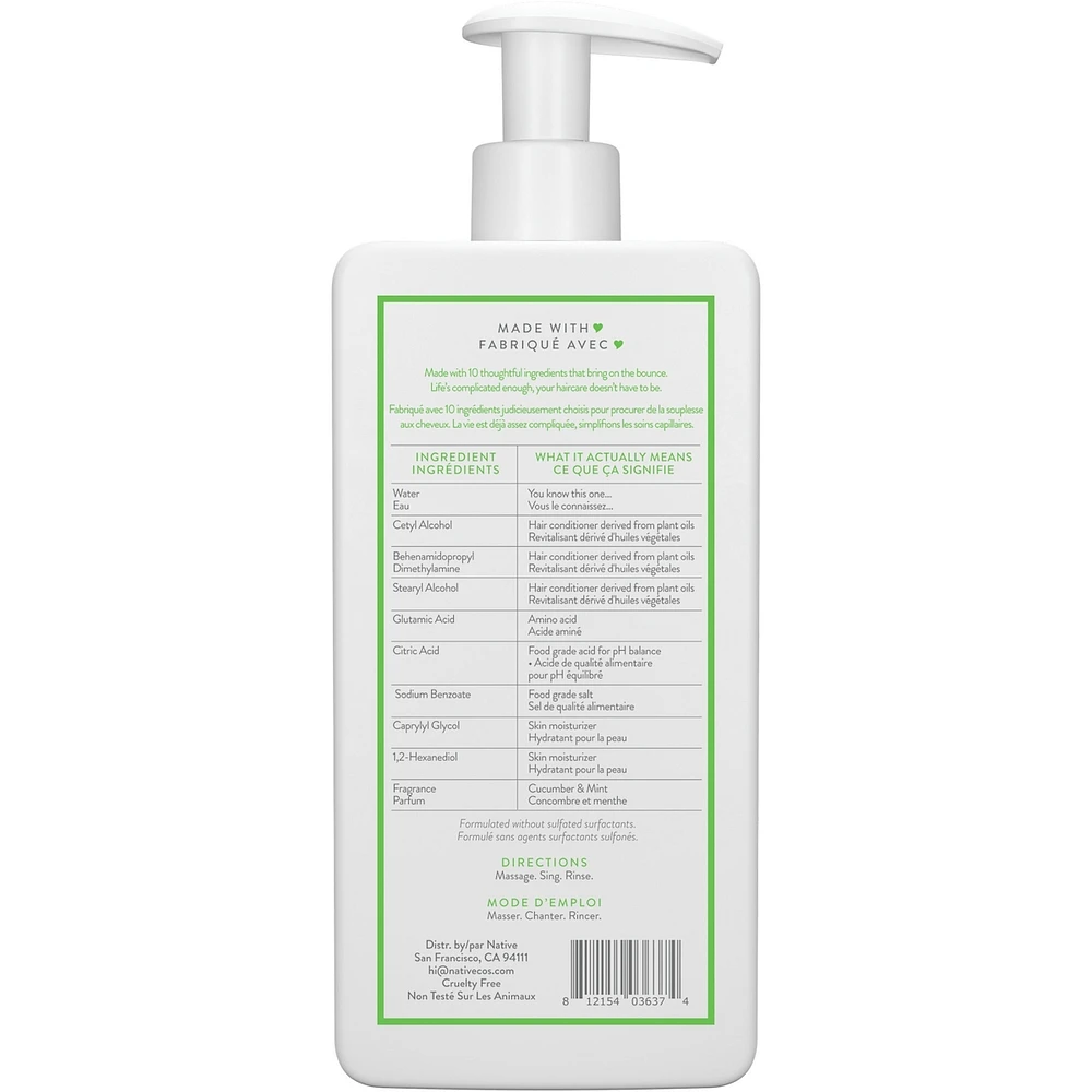 Cucumber & Mint Volumizing Conditioner