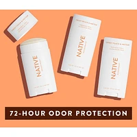 Natural Deodorant, Sweet Peach & Nectar, Aluminum Free