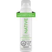 Aerosol-Free Spray Deodorant, Cucumber & Mint