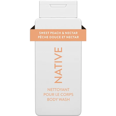Natural Body Wash, Sweet Peach & Nectar, Sulfate Free, Paraben Free