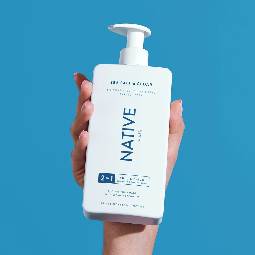 Full & Thick Sea Salt & Cedar 2-in-1 Shampoo, Sulfate & Paraben Free