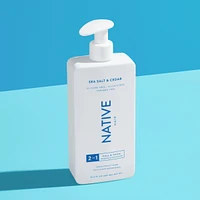 Full & Thick Sea Salt & Cedar 2-in-1 Shampoo, Sulfate & Paraben Free