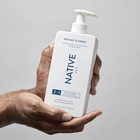 Full & Thick Sea Salt & Cedar 2-in-1 Shampoo, Sulfate & Paraben Free