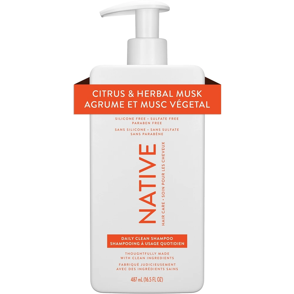 Daily Clean Citrus & Herbal Musk Shampoo