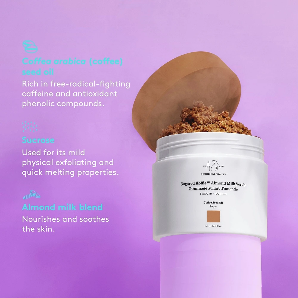 Sugared Koffie™ Almond Milk Body Scrub