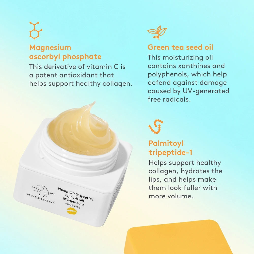Masque tripeptide pour les lèvres Plump-C™