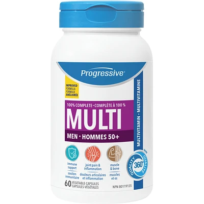 100% Complete Multi for Men 50+