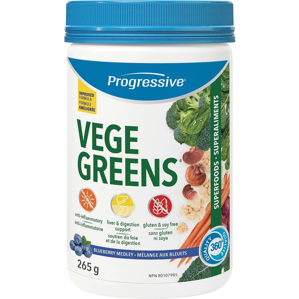 VegeGreens Blueberry Medley Flavour
