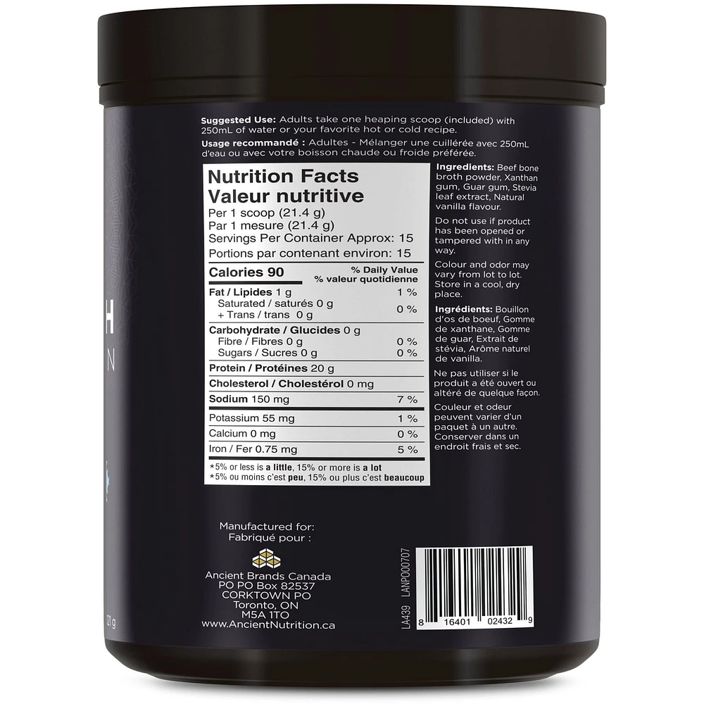 Bone Broth Collagen Protein Vanilla