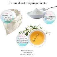 Mattifying Setting Powder, conceals pores, talc-free, with silk, Bye Bye Pores