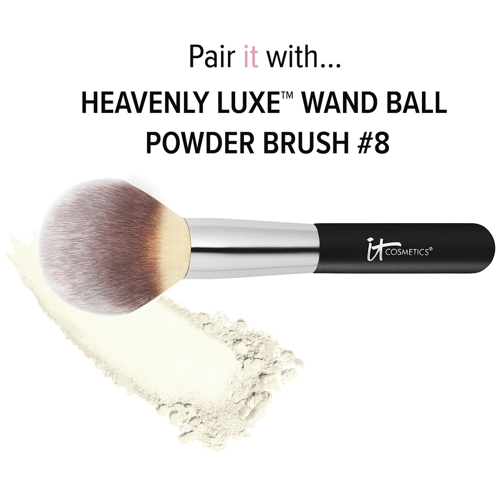 Mattifying Setting Powder, conceals pores, talc-free, with silk, Bye Bye Pores