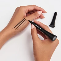 24HR Waterproof Liquid gel Eyeliner, Brush hair tip, Superhero