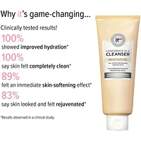 Cleanser infused with Hydrating Serum, Confidence in a Cleanser, soap-free