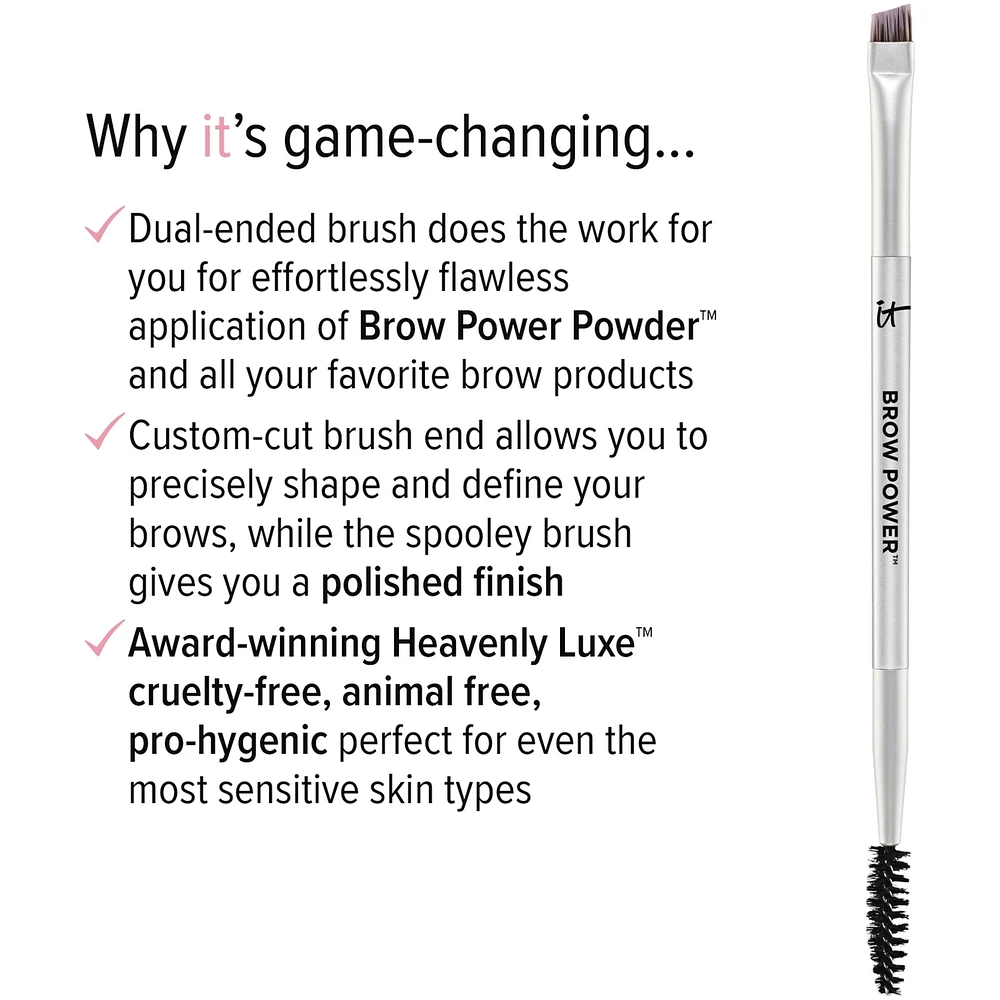 Brow Brush and Spoolie, Heavenly Luxe™ Brow Power™  #21