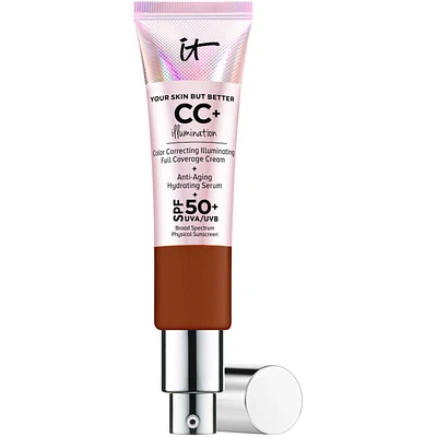 Your Skin But Better™ Illumination - Full-Coverage CC Cream Foundation & Moisturizer with SPF 50+
