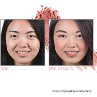 Pore Minimizing Powder Blush, talc-free, with silk, Bye Pores