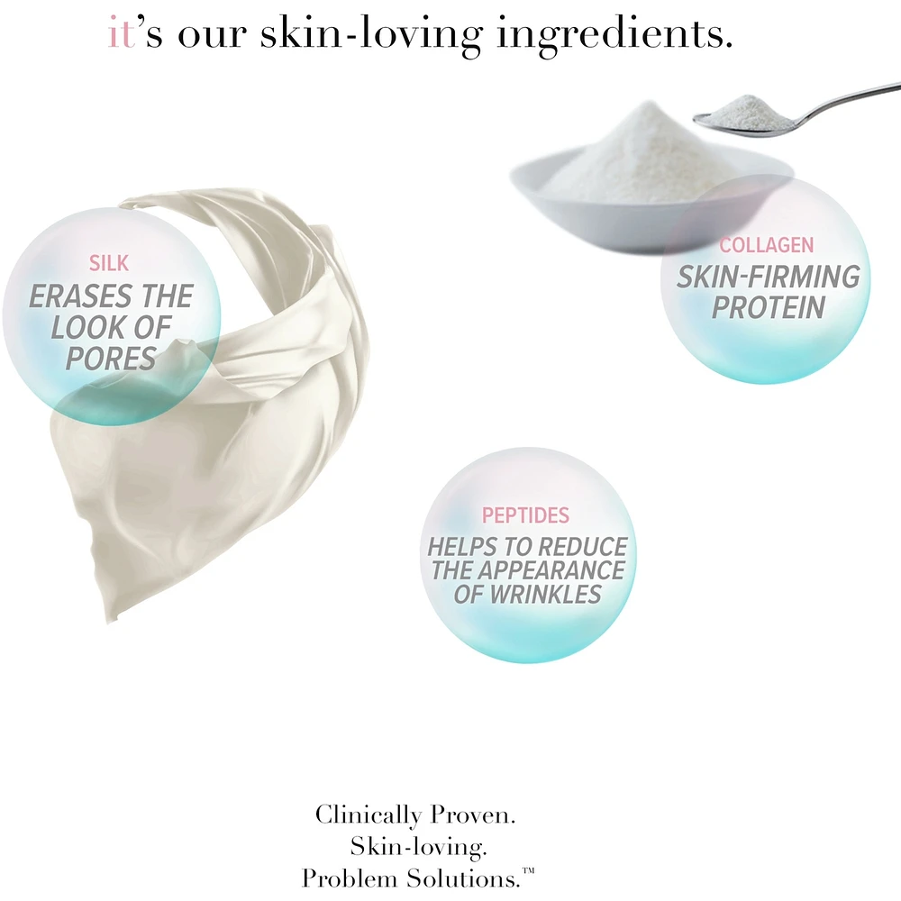 Pore Minimizing Powder Blush, talc-free, with silk, Bye Pores