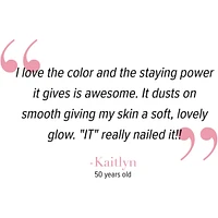 Pore Minimizing Powder Blush, talc-free, with silk, Bye Pores