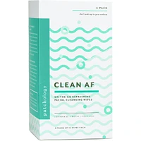 Lingettes nettoyantes pour le visage Clean AF –  unités