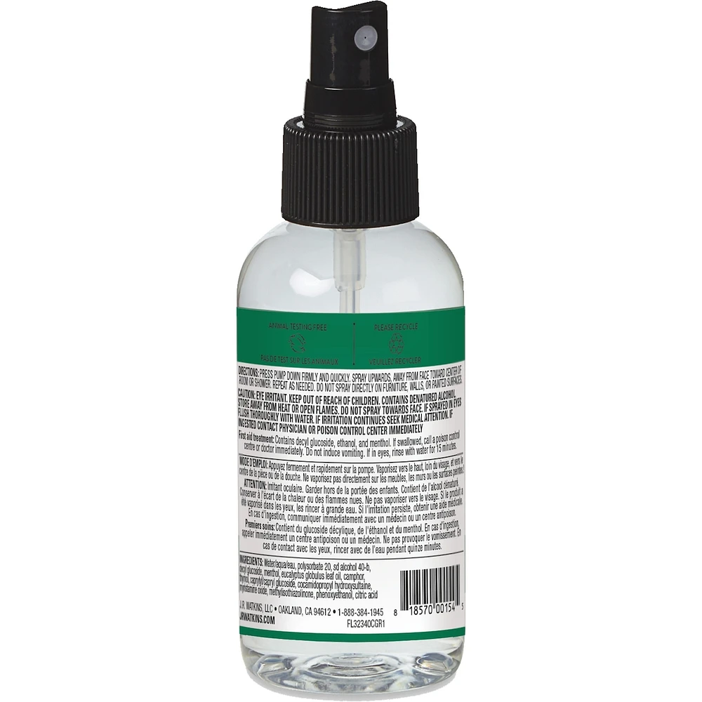 JR Watkins Menthol Camphor Relief Mist  118 mL