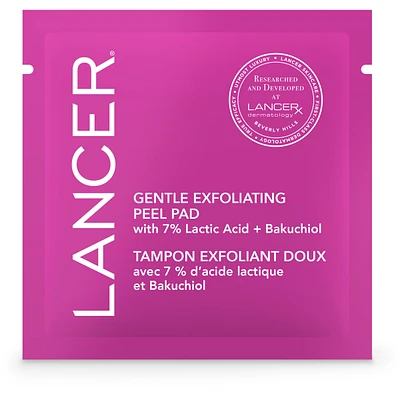 Gentle Exfoliating Peel Pads with 7% Lactic Acid + Bakuchiol