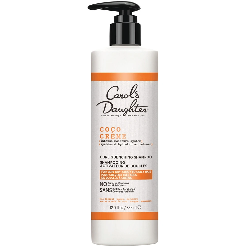 Coco Creme Moisturizing Daily Shampoo with Coconut Oil