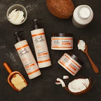 Coco Creme Velvet Cream Moisturizing Deep Conditioning Treatment Hair Mask with Coconut oil & Mango Butter