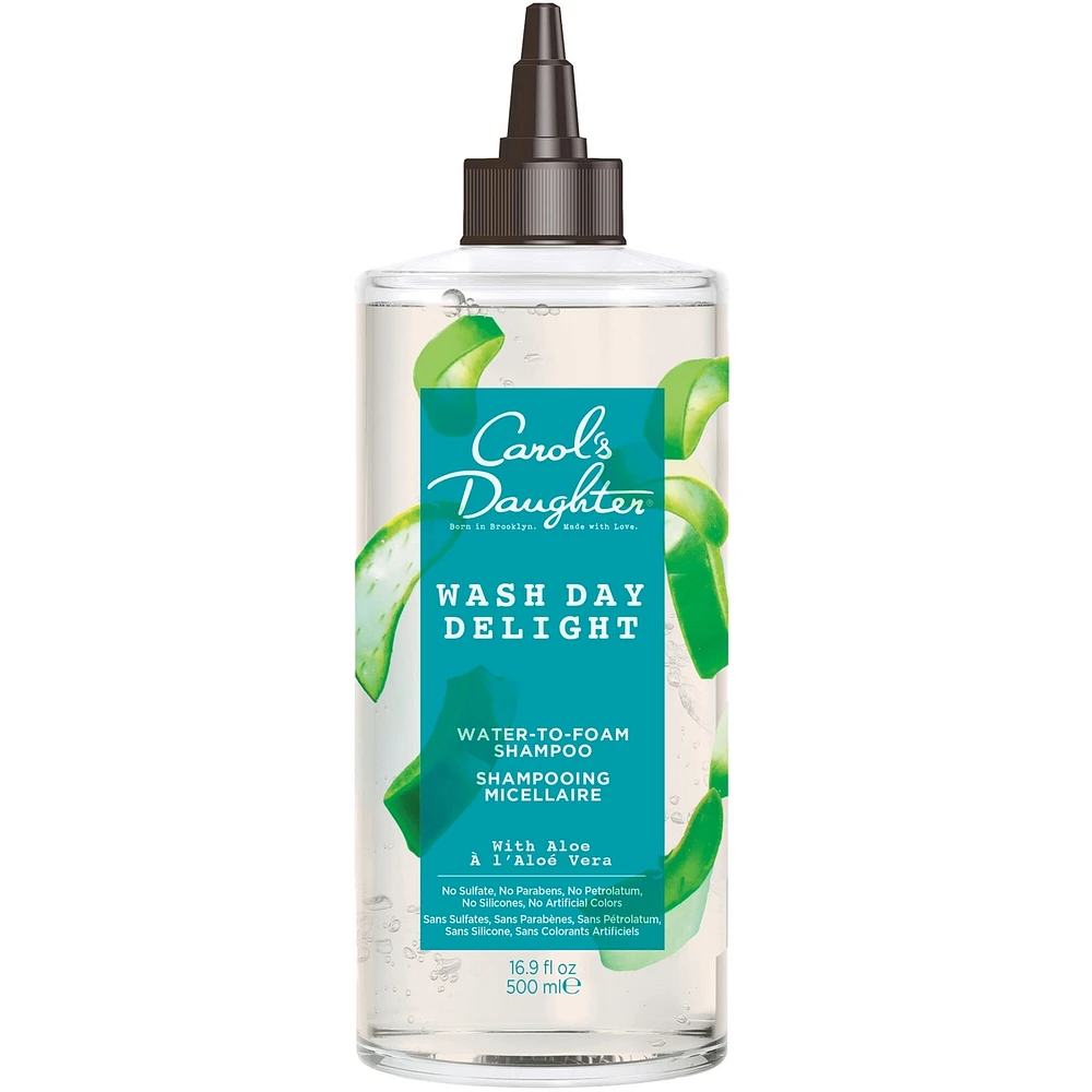 Wash Day Delight Aloe Micellar Water Sulfate Free Moisturizing Daily Shampoo