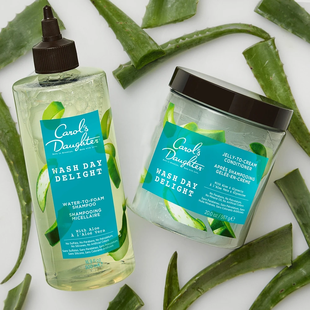 Wash Day Delight Aloe Micellar Water Sulfate Free Moisturizing Daily Shampoo