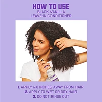Black Vanilla Moisturizing Detangling Leave-in Conditioner with Vitamin B5 & Aloe